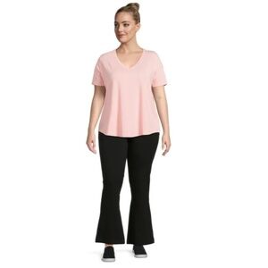 Terra & Sky Women's Plus Size Flare Leggings